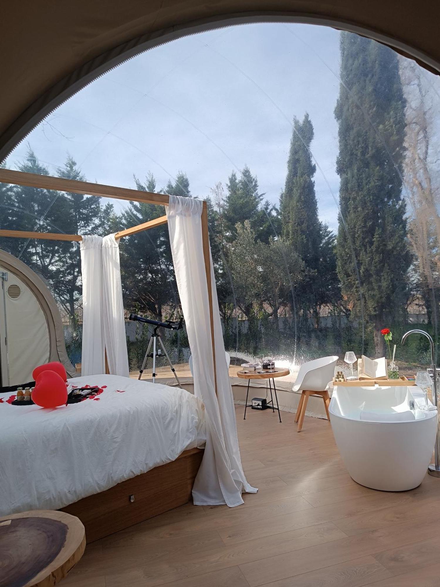 Bubble Room Puglia Villa Bautier Bubblenights Cerignola Kültér fotó