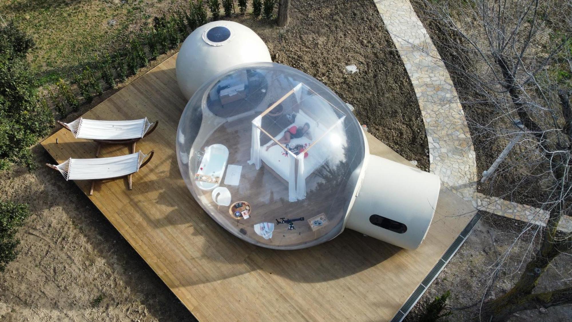 Bubble Room Puglia Villa Bautier Bubblenights Cerignola Kültér fotó